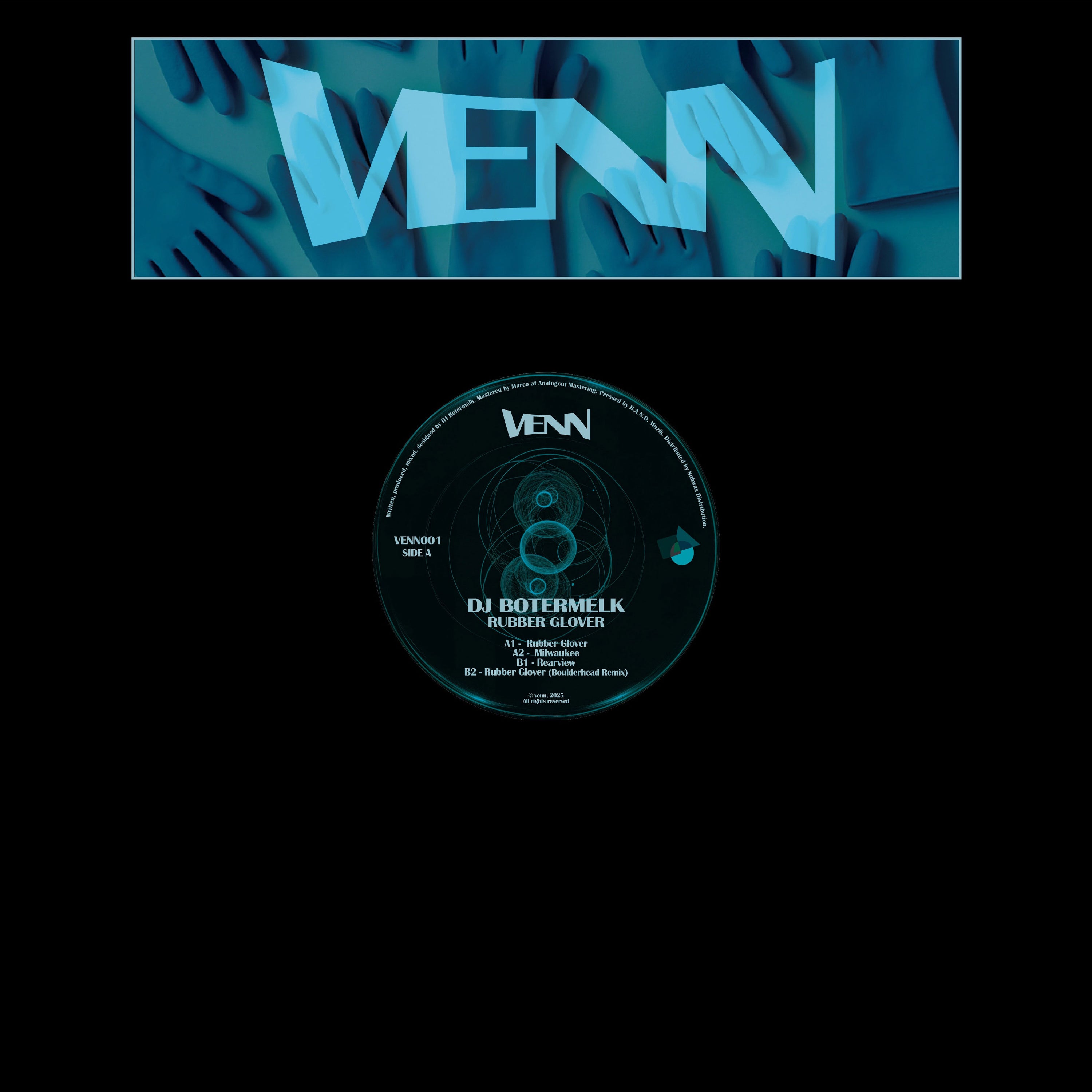DJ Botermelk - Rubber Glover EP (Incl. Boulderhead Remix)
