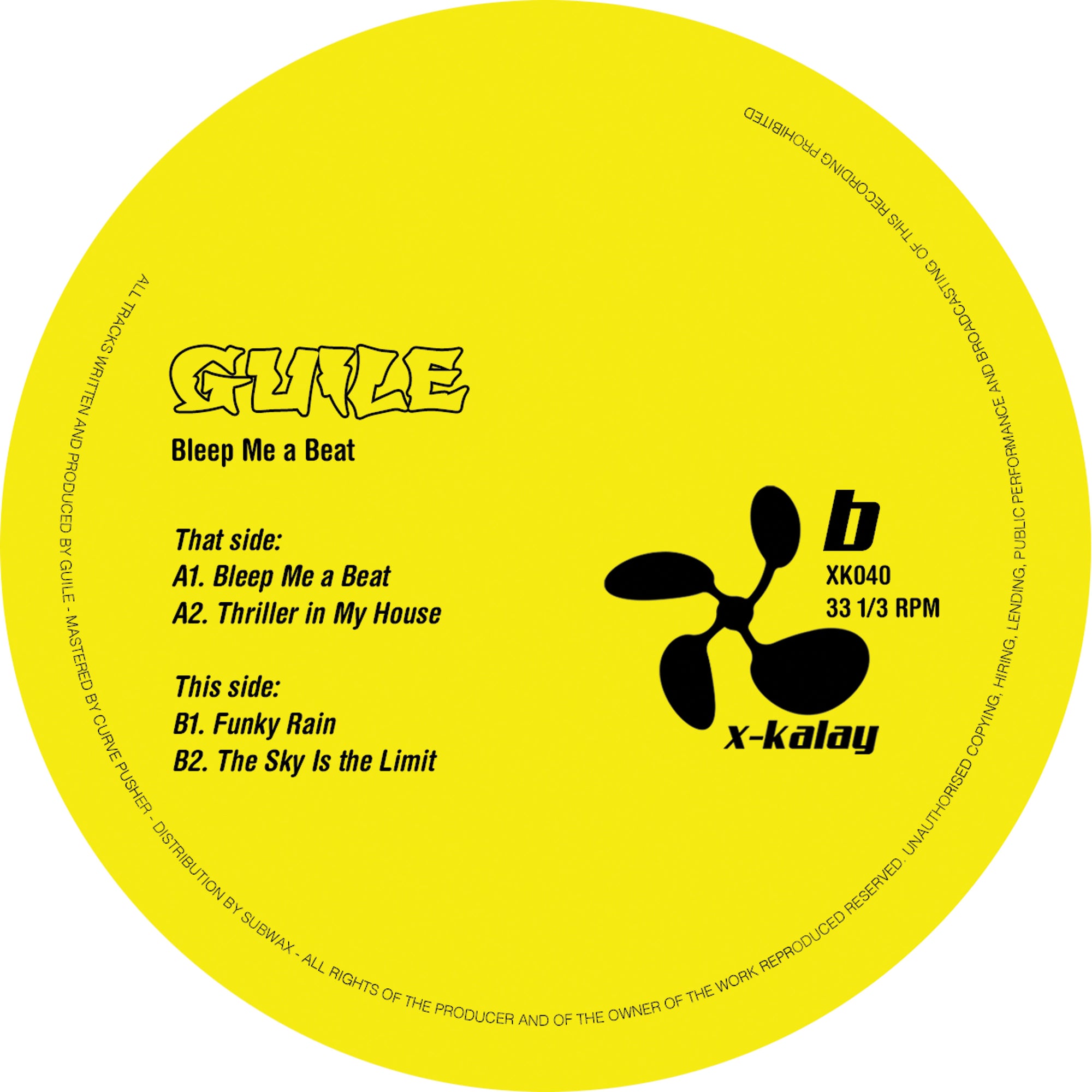 Guile - Bleep Me a Beat
