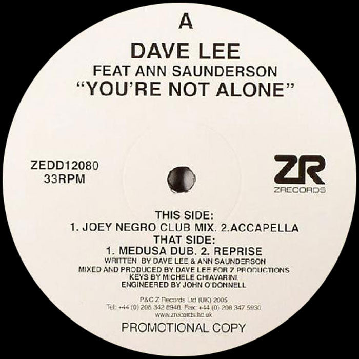 Dave Lee - You're Not Alone