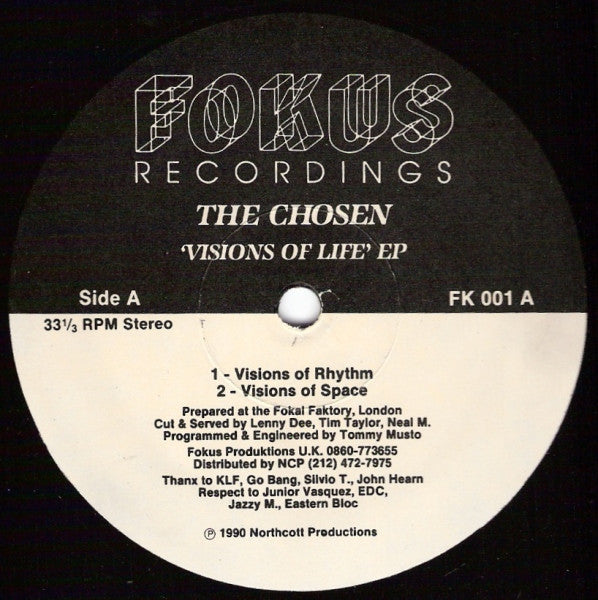The Chosen - Visions Of Life EP