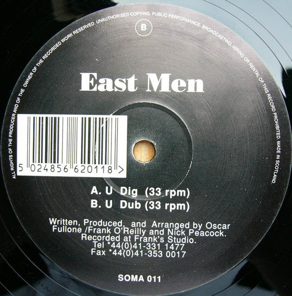 East Men - U Dig
