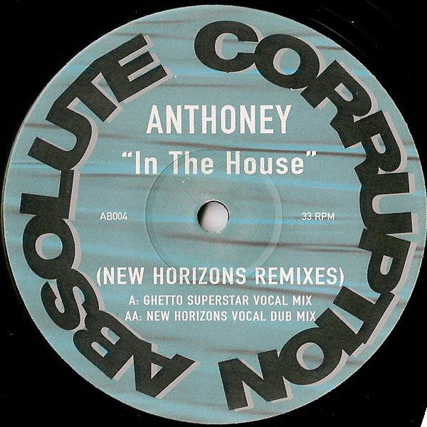 Anthoney - In The House (New Horizons Remixes)