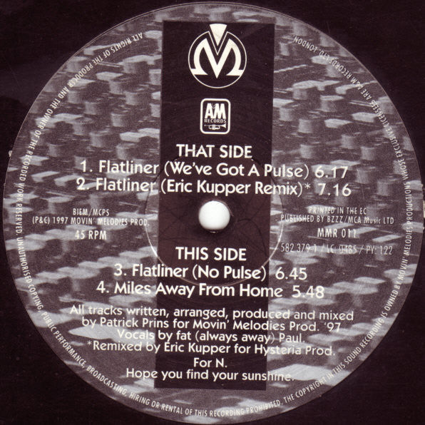 Movin' Melodies - Flatliner