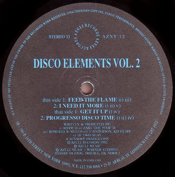 Disco Elements - Vol. 2