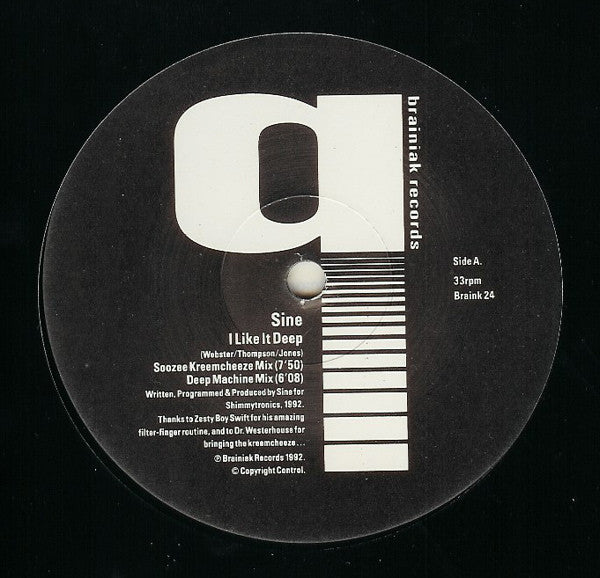 Sine - I Like It Deep