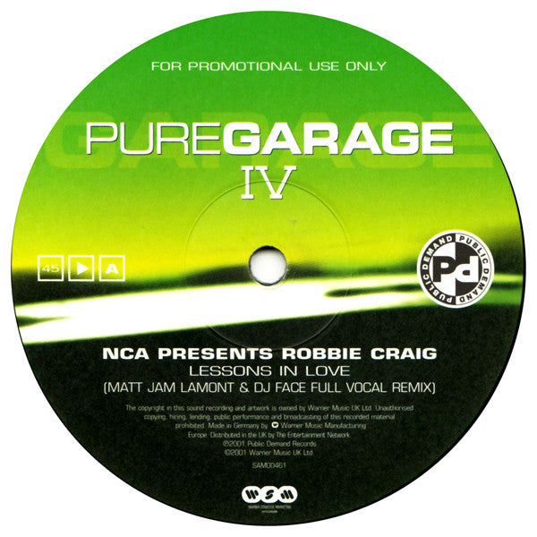 Various - Pure Garage IV Sampler