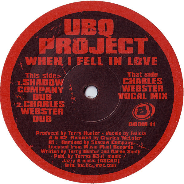 UBQ Project - When I Fell In Love (2002 Rmx)