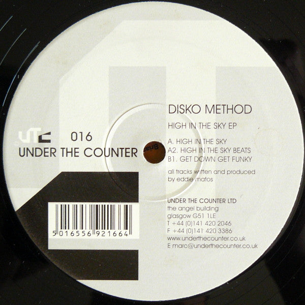 Disko Method - High In The Sky EP