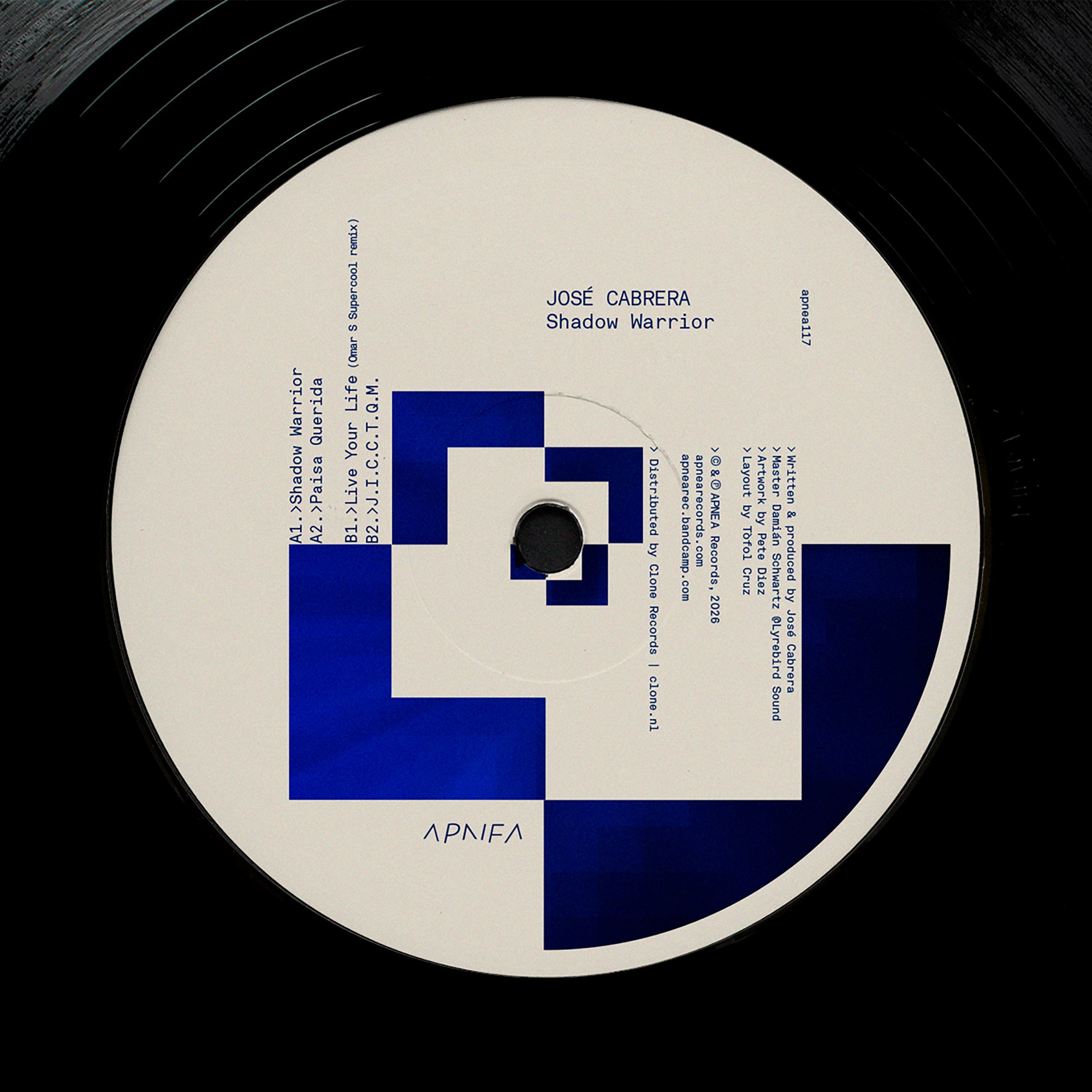 Jose Cabrera - Shadow Warrior EP (Omar S Remix)