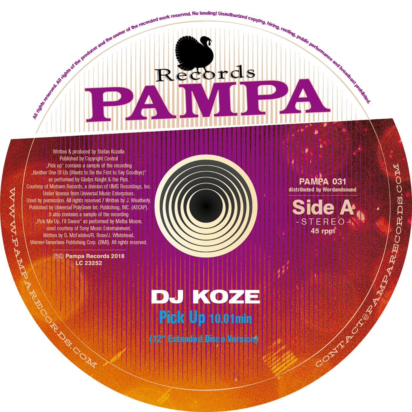 DJ Koze - Pick Up (12" Extended Disco Version)/The Love Truck