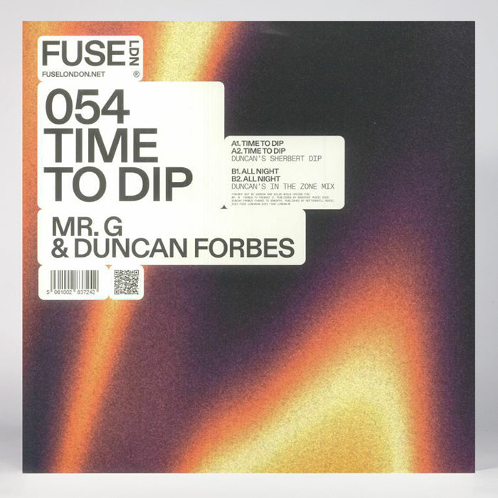 Mr G - Time To Dip EP